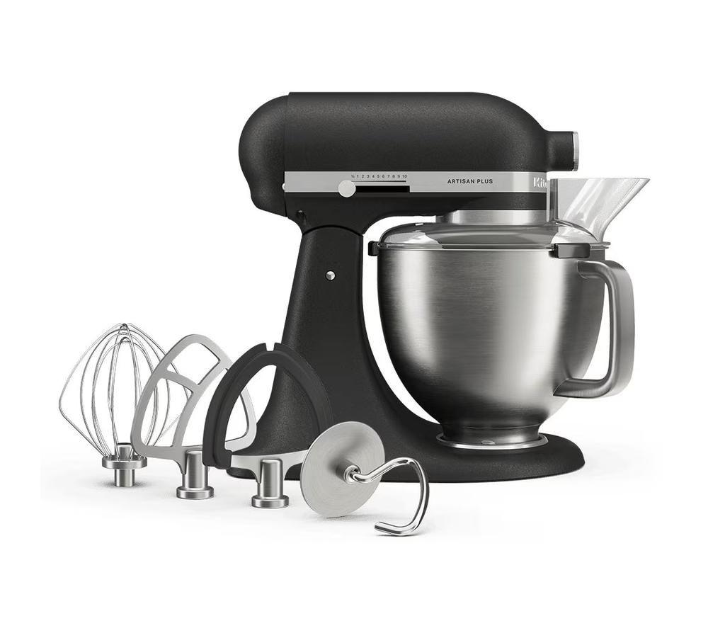 KITCHENAID Artisan Plus 5KSM50PKVBBK Stand Mixer - Cast Iron Black image number 4 of 4