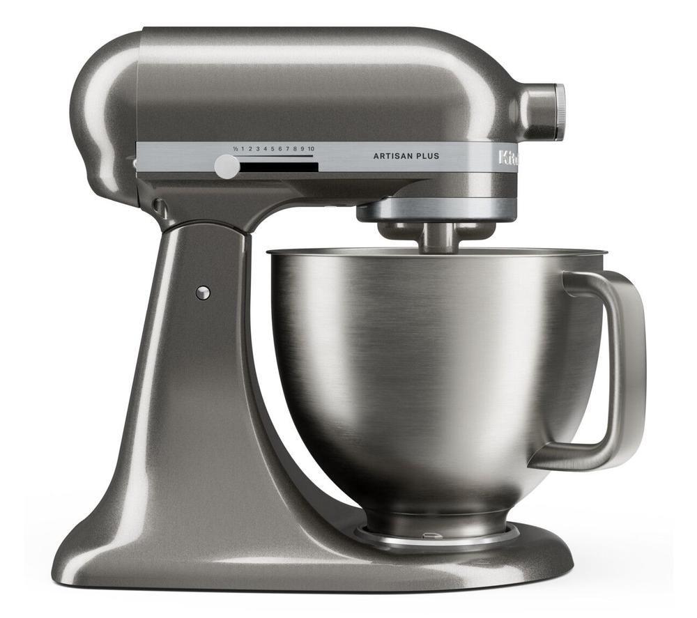 KITCHENAID Artisan Plus 5KSM50PKVBMS Stand Mixer - Medallion Silver image number 5 of 7