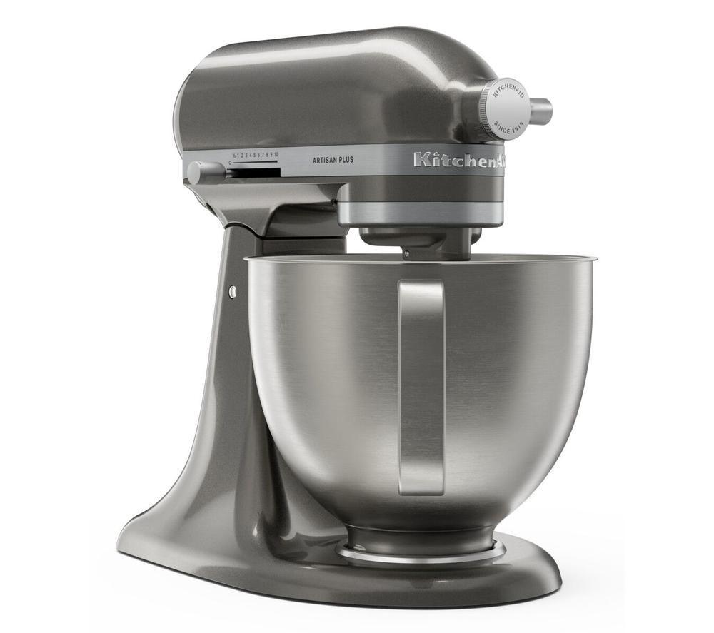 KITCHENAID Artisan Plus 5KSM50PKVBMS Stand Mixer - Medallion Silver image number 6 of 7