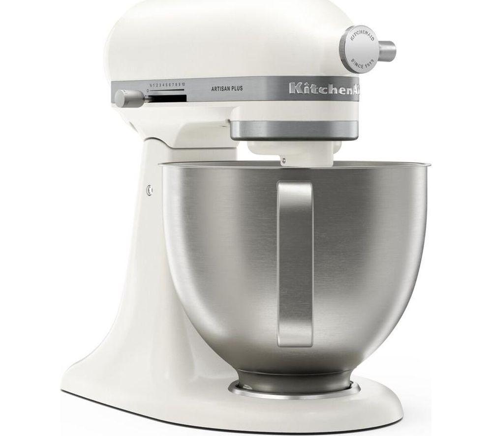 KITCHENAID Artisan Plus 5KSM50PKVBPL Stand Mixer - Porcelain White image number 3 of 7