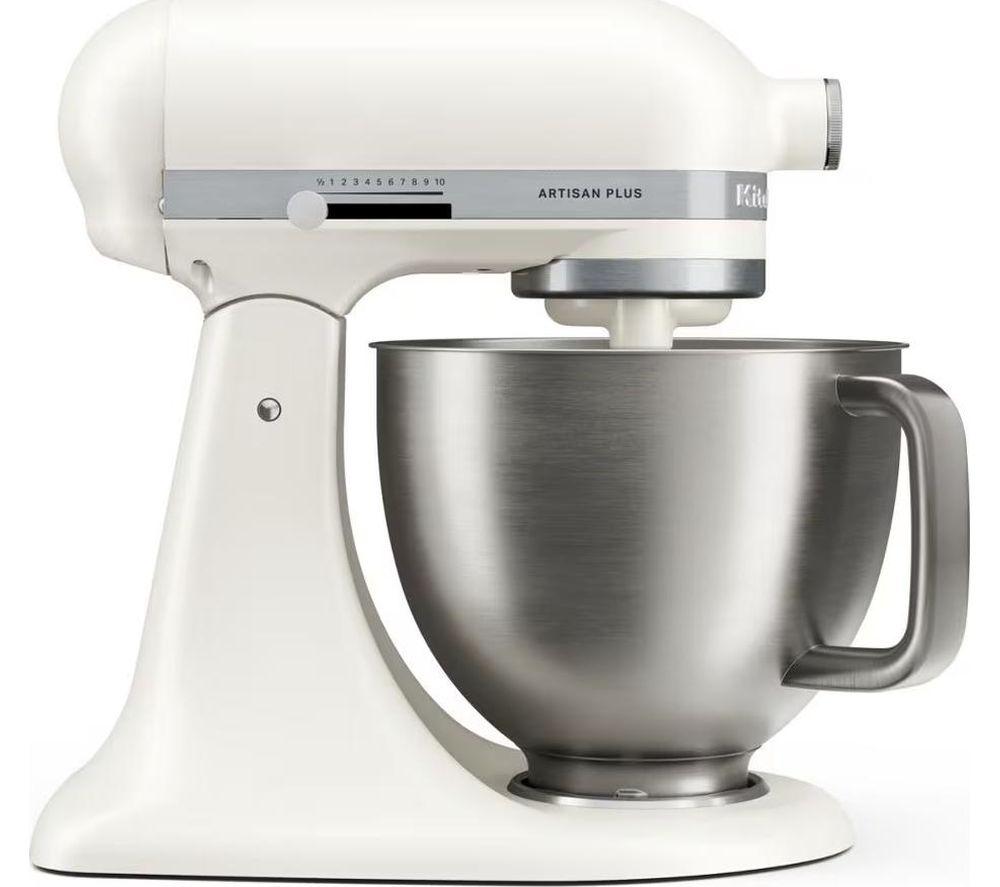 KITCHENAID Artisan Plus 5KSM50PKVBPL Stand Mixer - Porcelain White image number 5 of 7