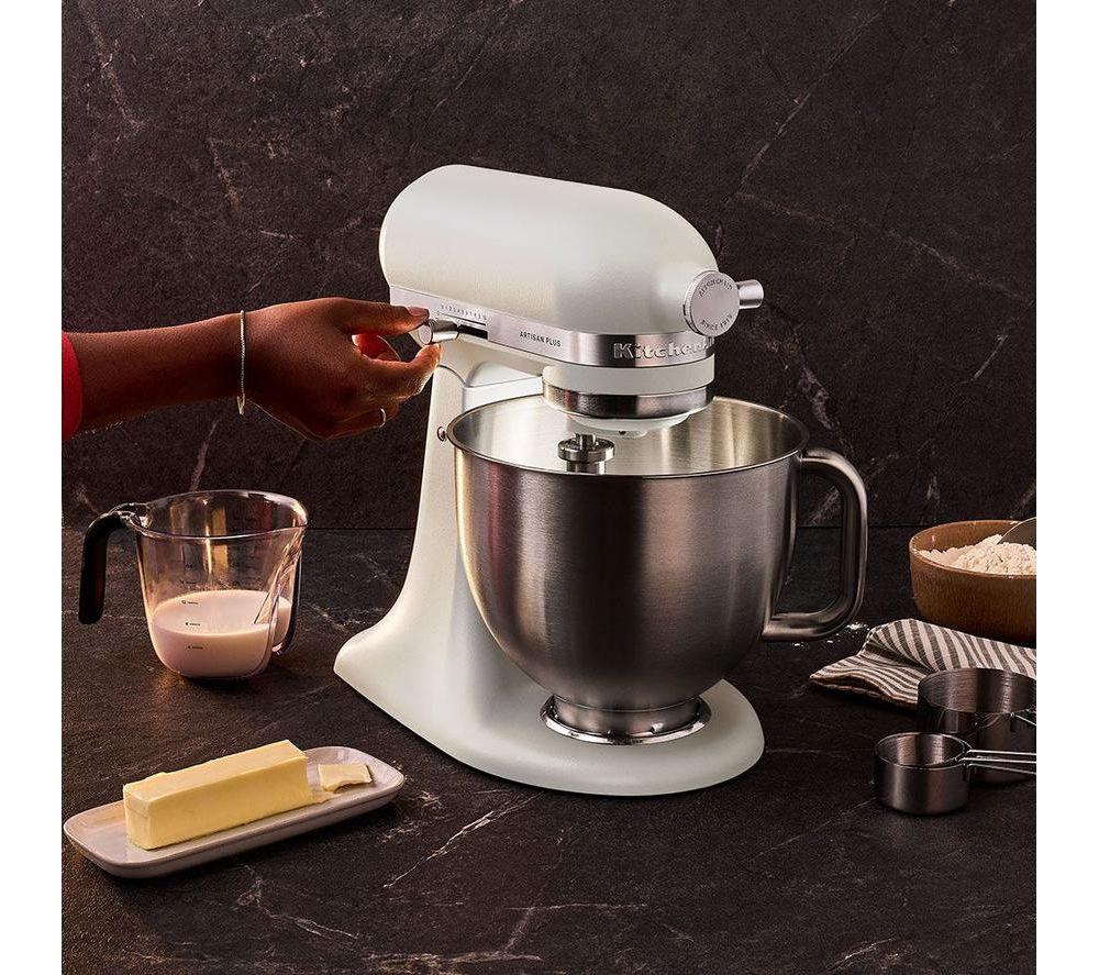 KITCHENAID Artisan Plus 5KSM50PKVBPL Stand Mixer - Porcelain White image number 7 of 7