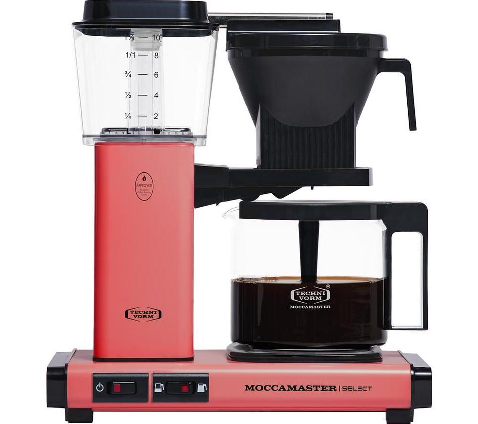 MOCCAMASTER Moccamaster KBG Select 53827 Filter Coffee Machine - Sorbet Pink