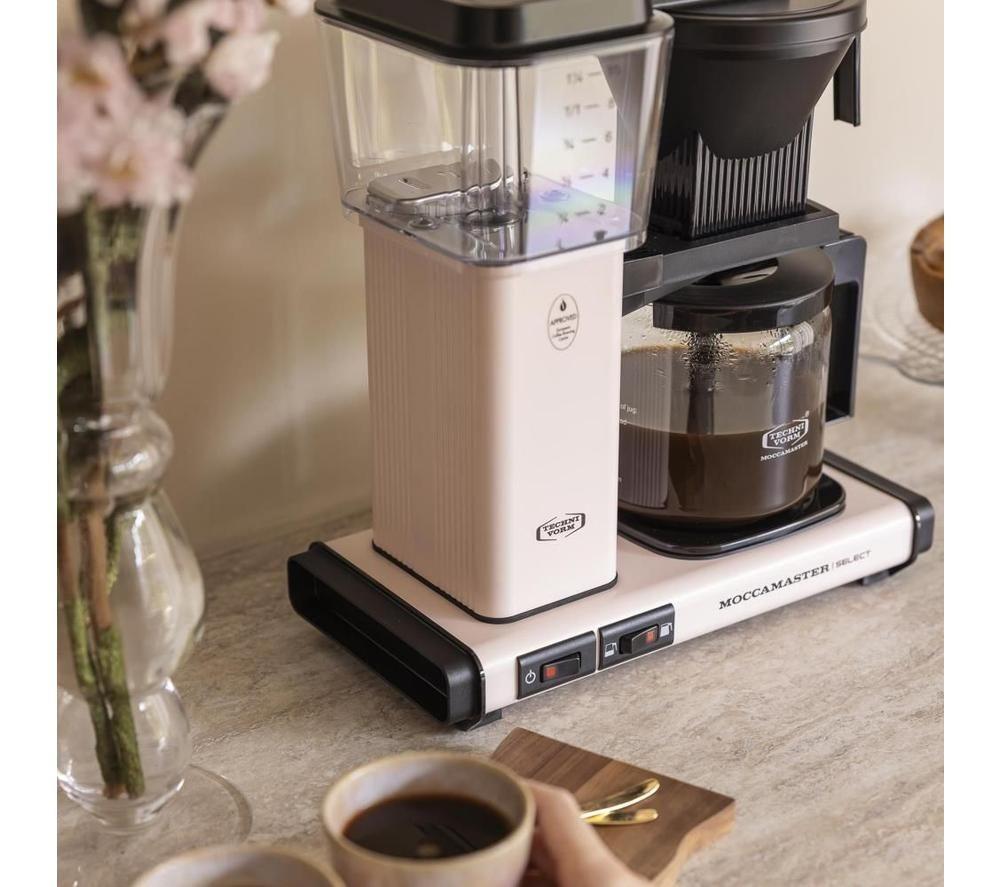 MOCCAMASTER KBG Select 53828 Filter Coffee Machine - Cherry Blossom image number 2 of 3