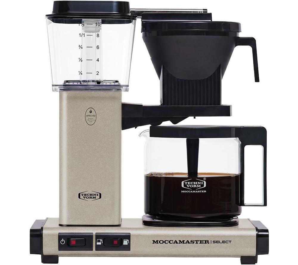 Moccamaster Kbg Select 53830 Filter Coffee Machine - Sandstone, Cream