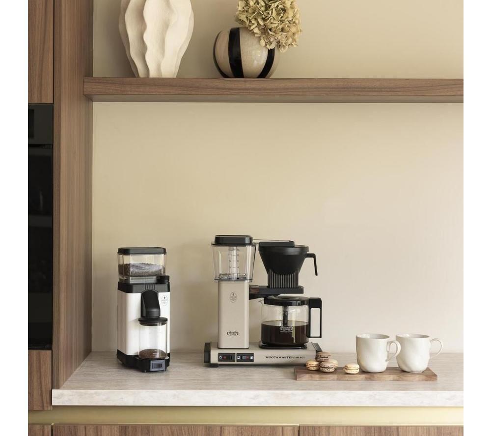 MOCCAMASTER KBG Select 53830 Filter Coffee Machine - Sandstone image number 2 of 3