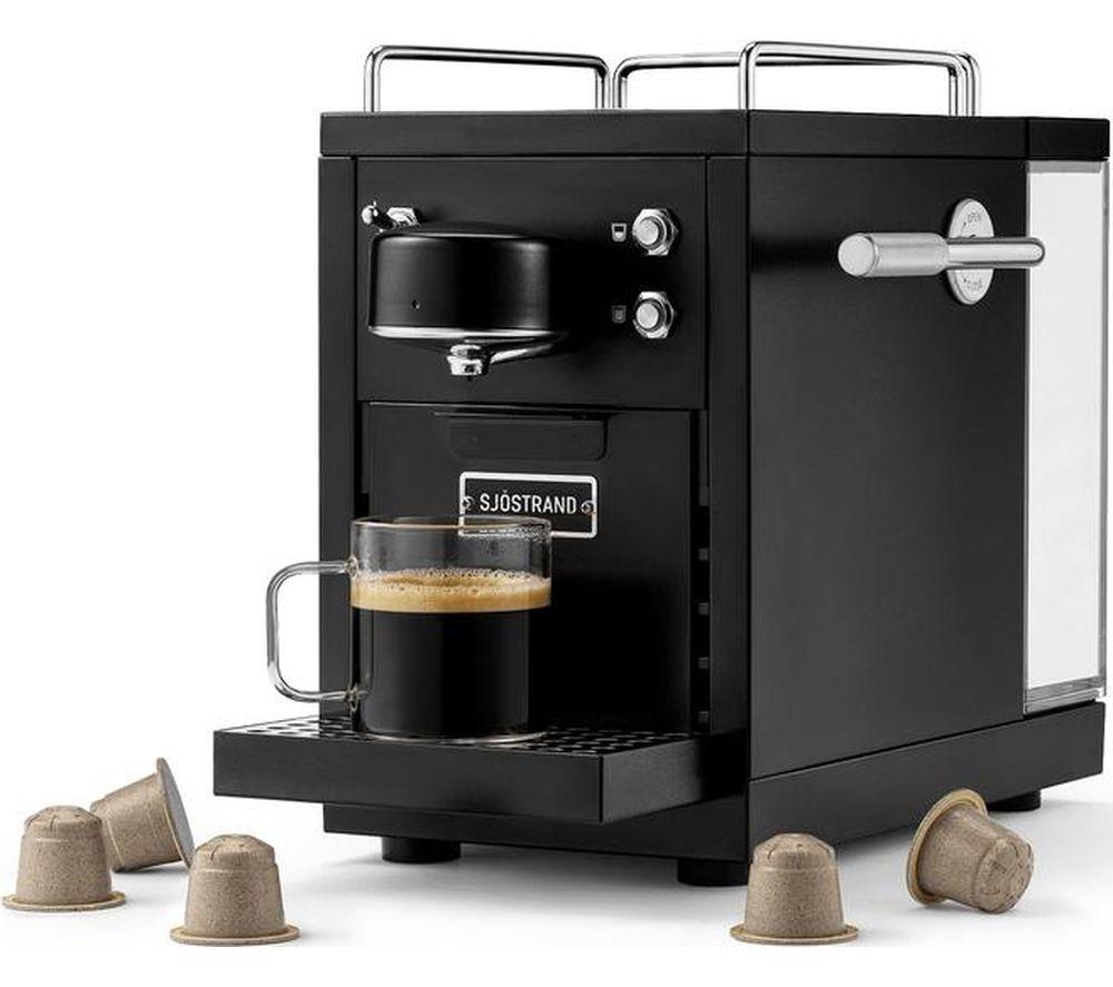 SJOSTRAND The Original 2.0 Pod Coffee Machine - Black image number 4 of 4