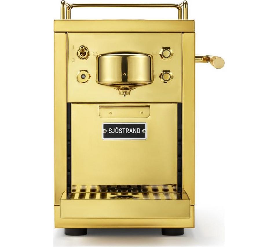 SJOSTRAND The Original 2.0 Pod Coffee Machine - Brass
