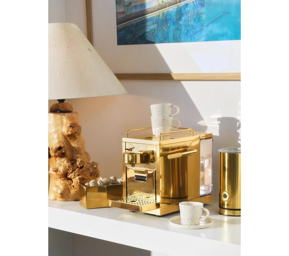 SJOSTRAND The Original 2.0 Pod Coffee Machine - Brass image number 3 of 5