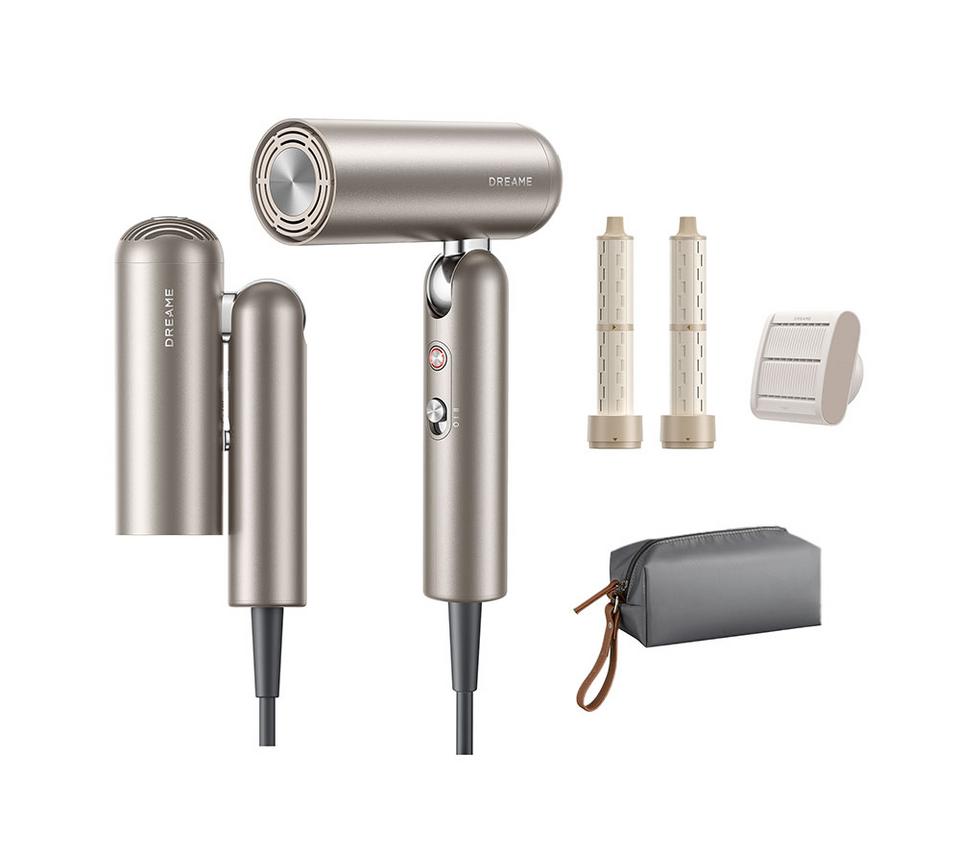 DREAME Pocket Uni Pure Hair Dryer - Titanium Gold