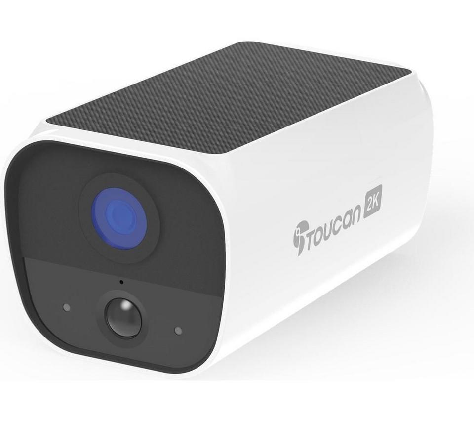 TOUCAN S5 2K Quad HD Wireless Security Camera - White