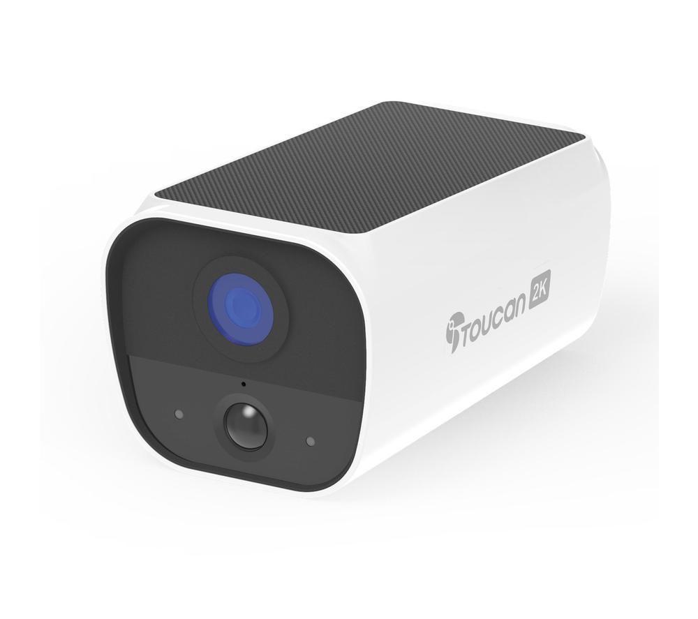 TOUCAN S5 2K Quad HD Wireless Security Camera - White image number 3 of 4