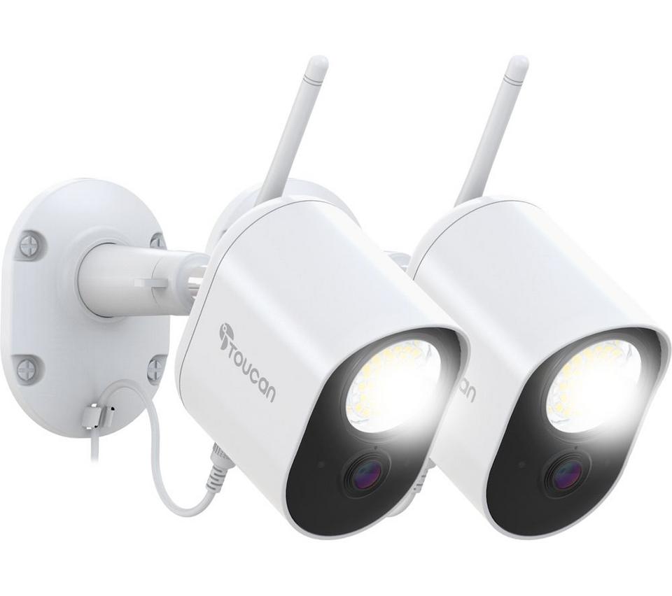 TOUCAN TSLCX2-MLDX Full HD 1080p WiFi Security Camera - 2 Cameras