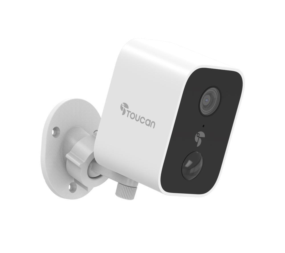 TOUCAN S2X2-MLDX Full HD 1080p Wi-Fi Security Camera - White image number 2 of 5