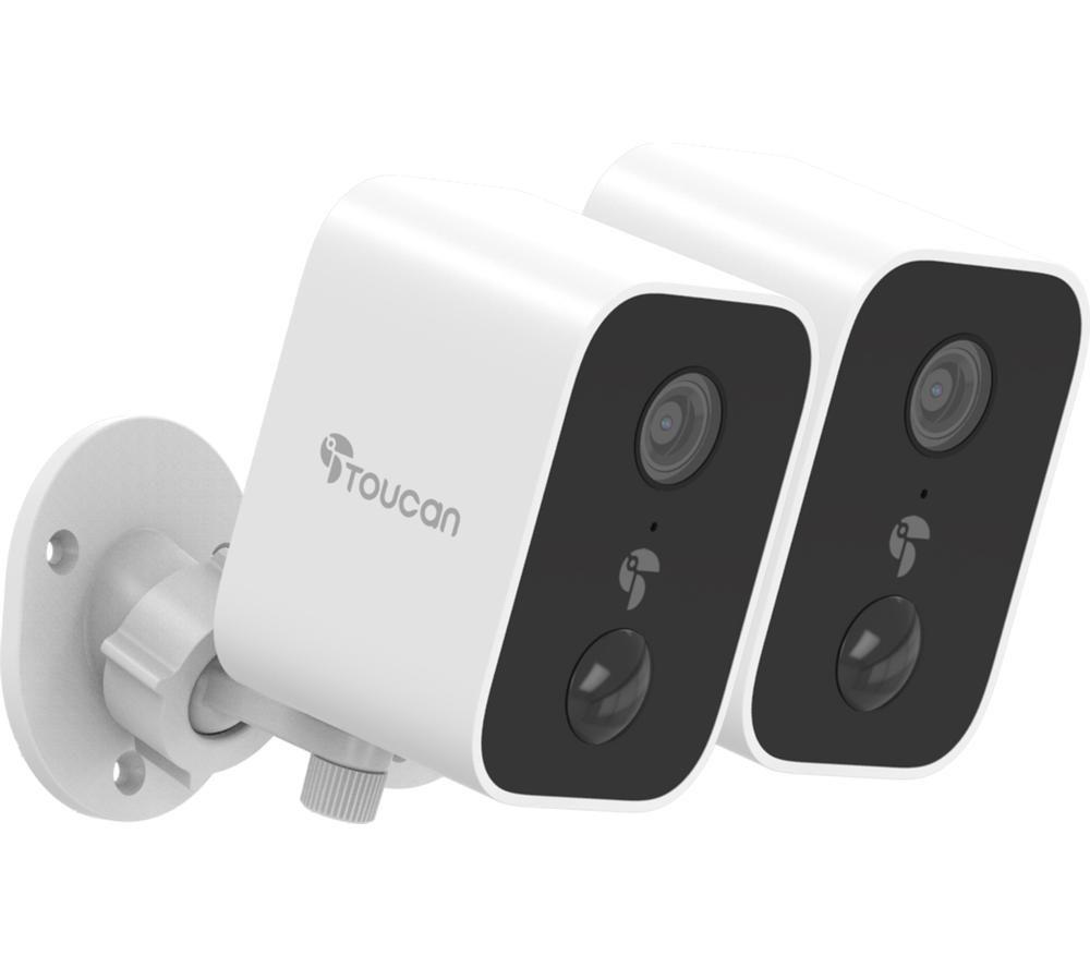 TOUCAN S2X2-MLDX Full HD 1080p Wi-Fi Security Camera - White image number 3 of 5