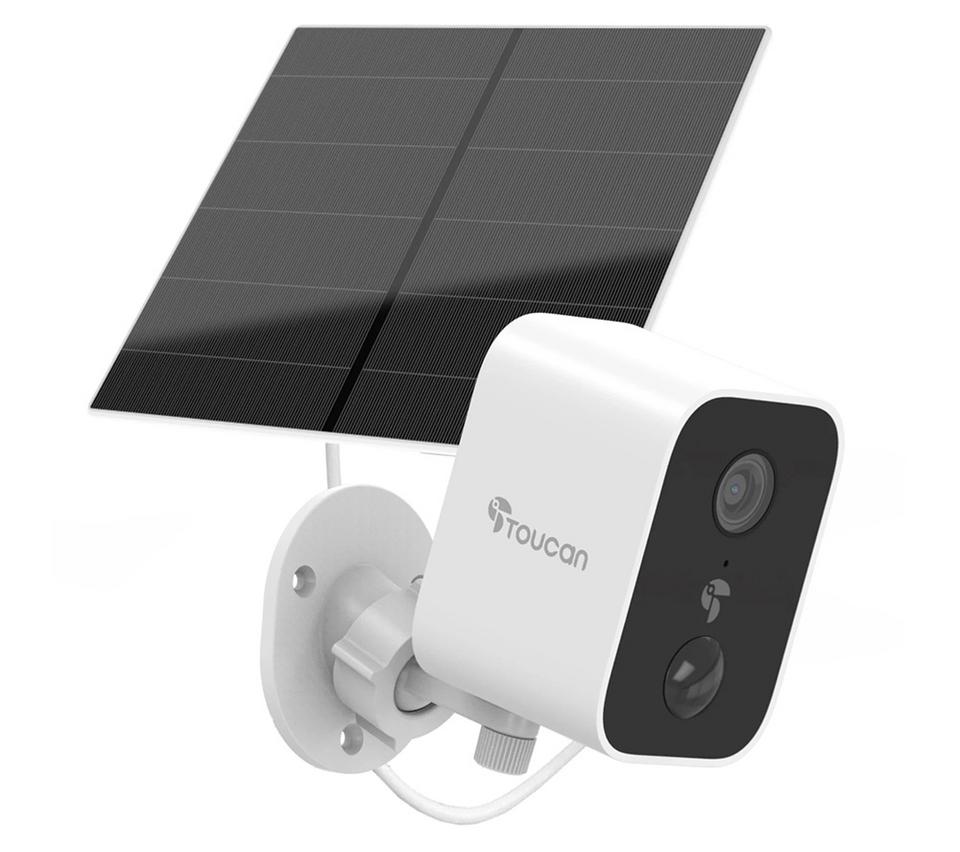 TOUCAN Wireless Security Camera S2 & Solar Charger Bundle
