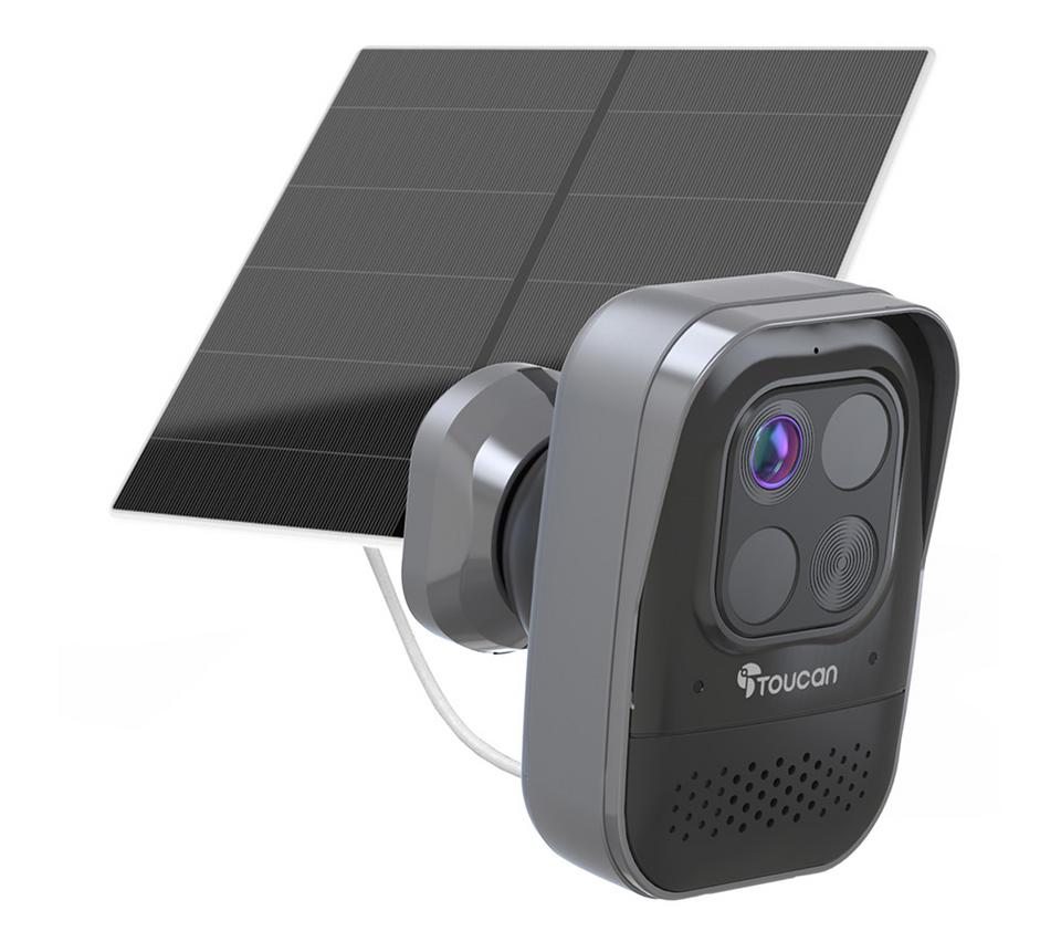 TOUCAN Wireless Security Camera PRO & Solar Charger Bundle