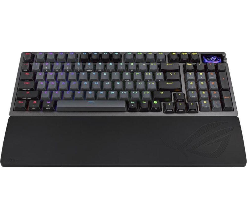 ASUS ROG Azoth 96 HE Wireless Gaming Keyboard - Black image number 7 of 10