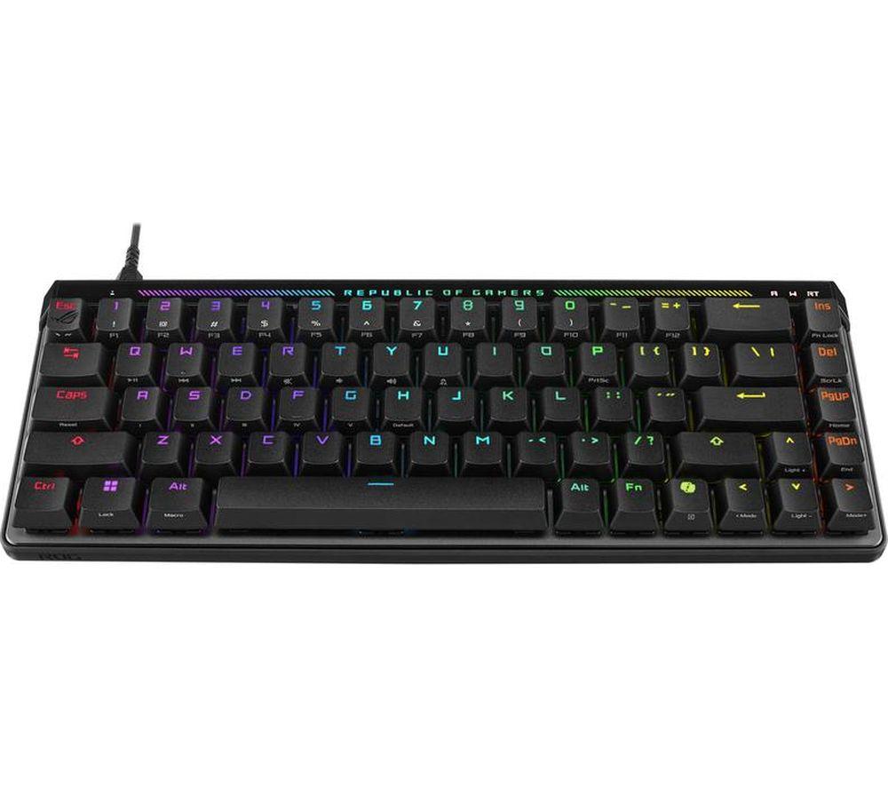 ASUS TUF Gaming K3 Gen II Keyboard, Black, Optical Mechanical Red Switches, Sili - Image 15