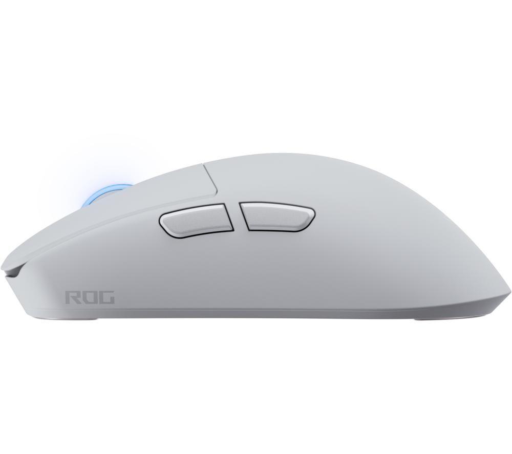 ASUS ROG Harpe II Ace RGB Wireless Laser Gaming Mouse - Moonlight White image number 6 of 6