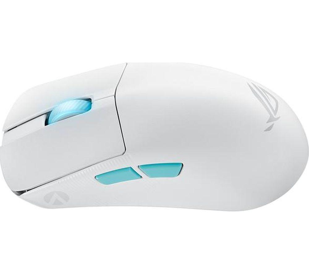 ASUS ROG Harpe Ace Aim Lab Edition RGB Wireless Laser Gaming Mouse - White image number 2 of 7