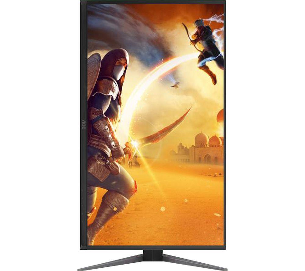 AOC Q27G4ZD Quad HD 27" QD-OLED Gaming Monitor - Black & Red image number 3 of 4