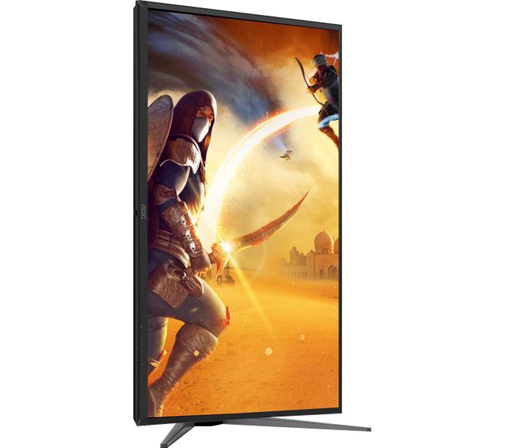 AOC Q27G4ZD Quad HD 27" QD-OLED Gaming Monitor - Black & Red image number 4 of 4