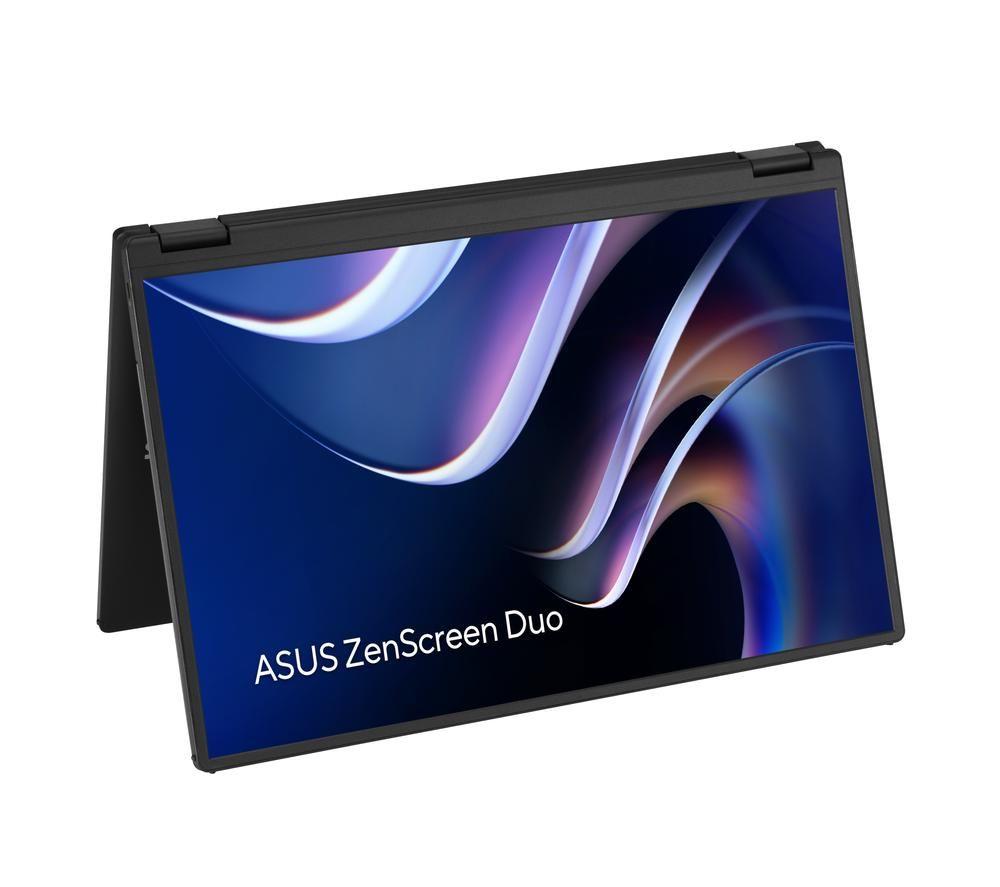 ASUS ZenScreen Duo MB14FCD Full HD+ 14" IPS Foldable Monitor - Black image number 2 of 6