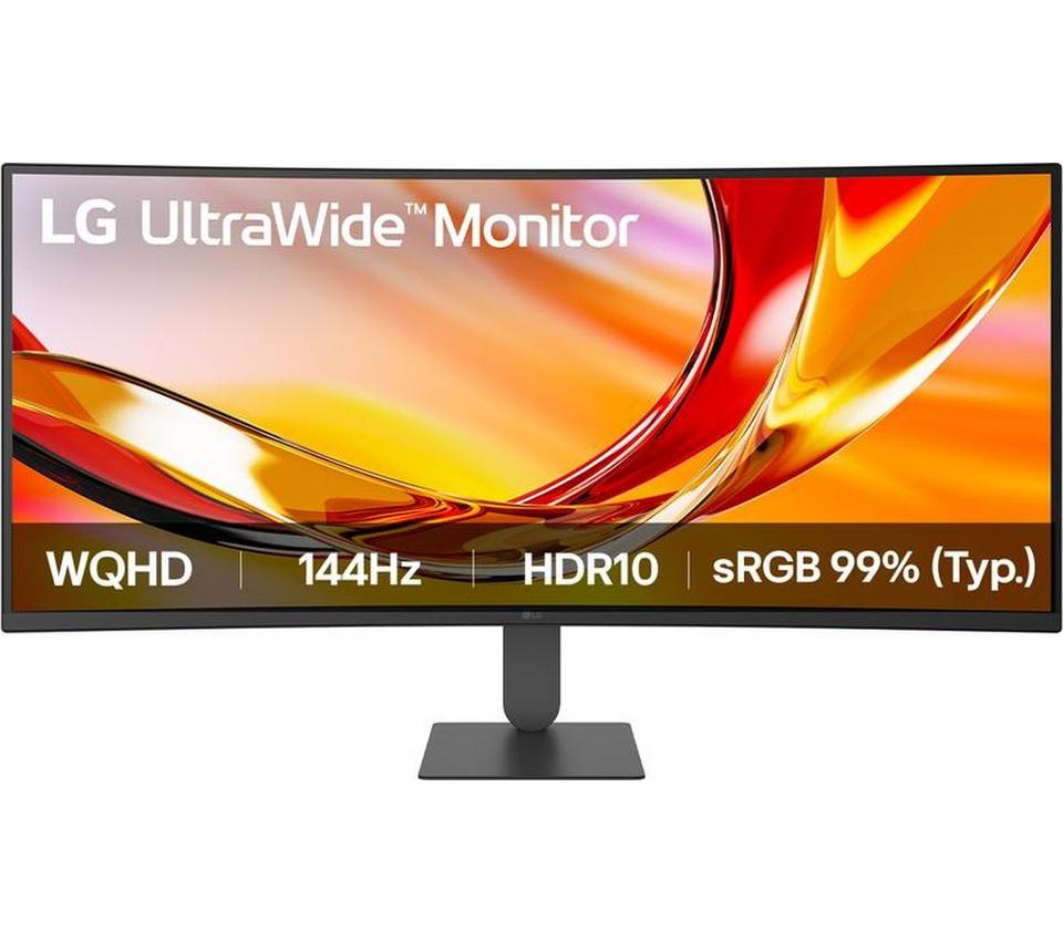 LG UltraWide 34U620B-B Quad HD 34" Curved VA Monitor - Black