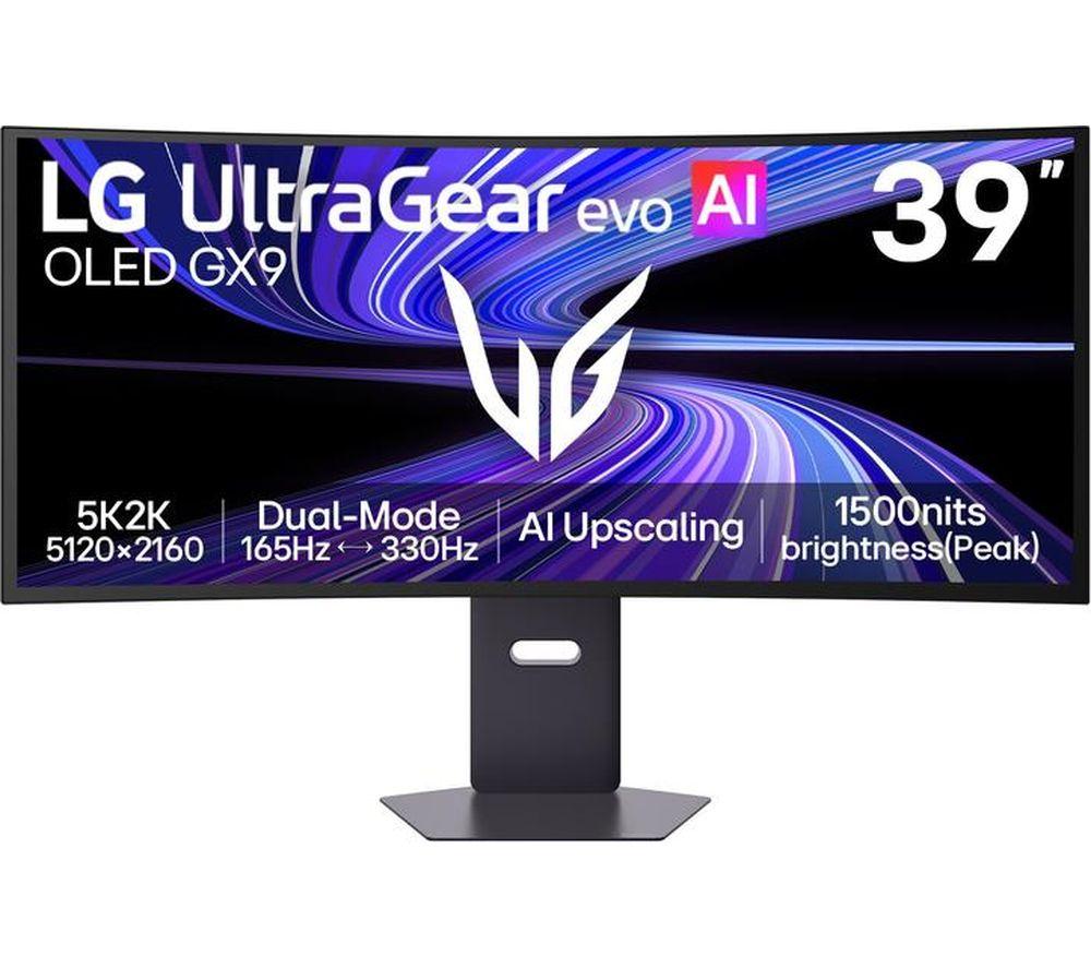 Lg Size 39 Black Ultragear 39Gx950b Evo Gx9 39" 5K2k Oled Usb-C Height Adjustable Curved Gaming Monitor With Speakers - Image 3