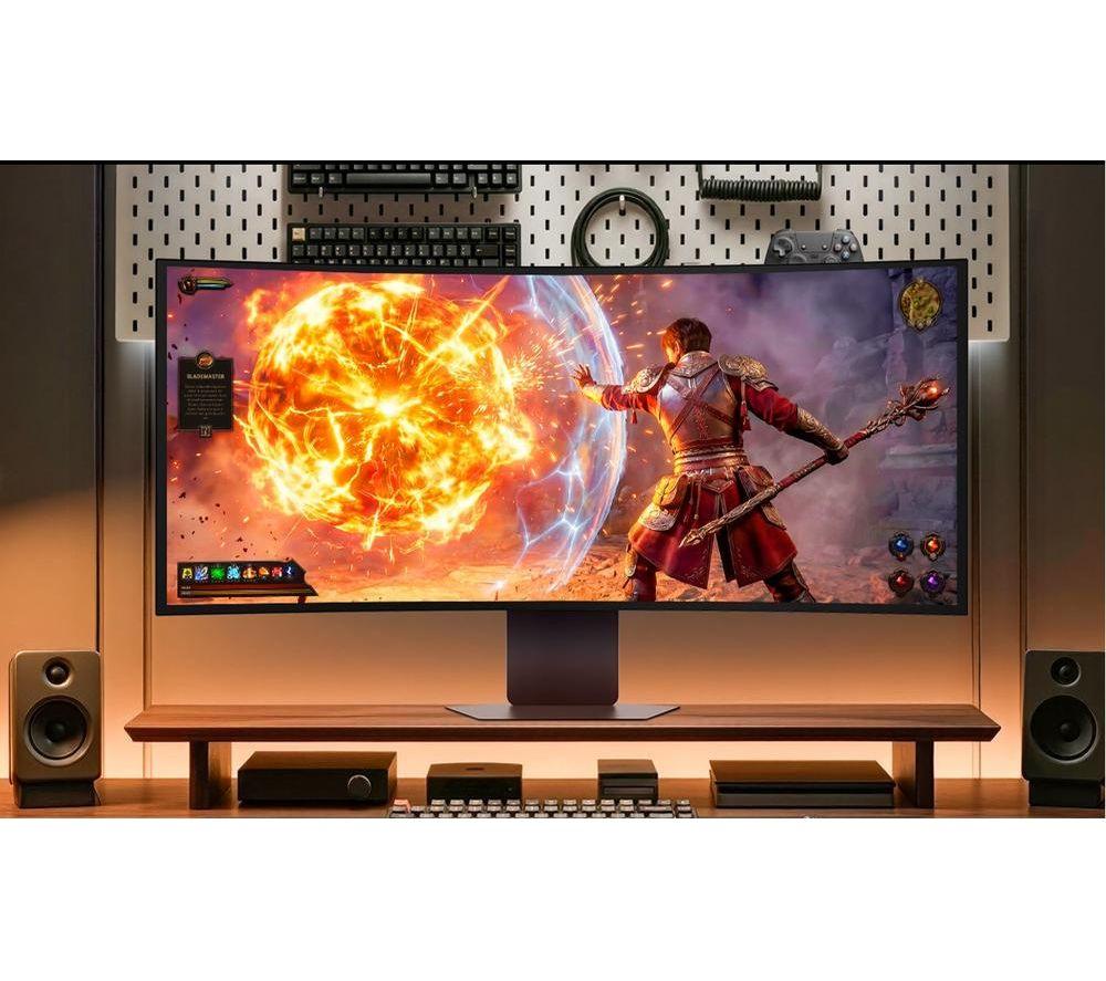 LG UltraGear Evo AI 39GX950B-B 5K 39" Curved OLED Gaming Monitor - Black image number 5 of 5
