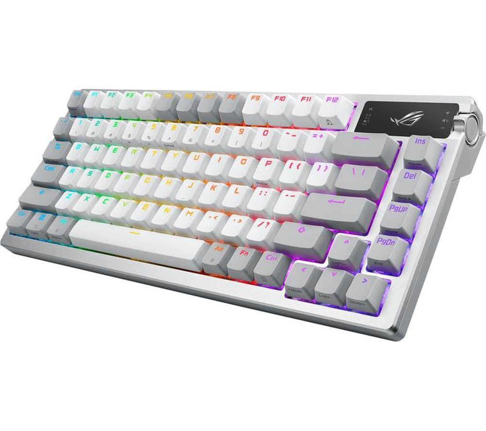 ASUS ROG Azoth Wireless Mechanical Gaming Keyboard - White image number 3 of 8