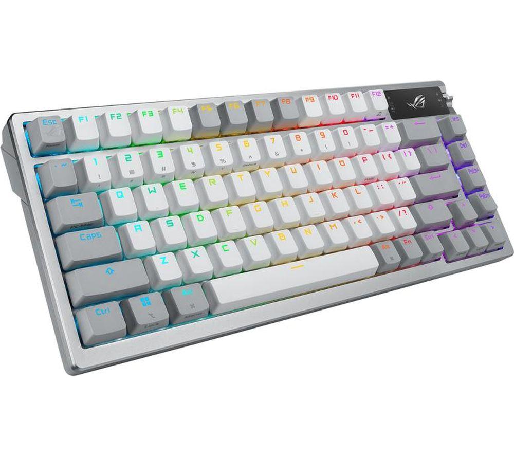 ASUS ROG Azoth Wireless Mechanical Gaming Keyboard - White image number 4 of 8