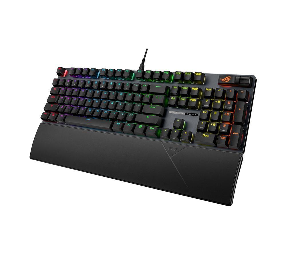 ASUS ROG Strix Scope II X Mechanical Gaming Keyboard - Black image number 4 of 6