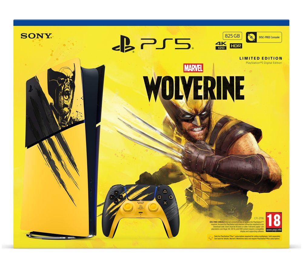 PLAYSTATION PlayStation 5 Digital Wolverine Edition image number 3 of 4