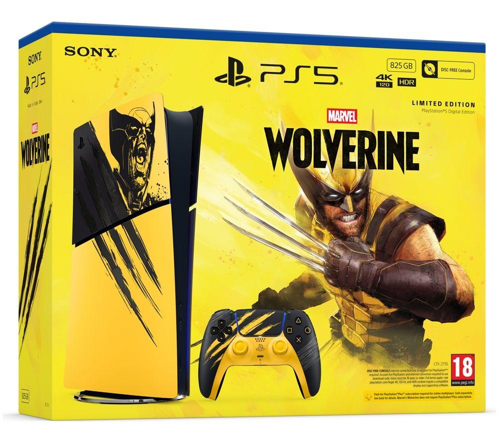 PLAYSTATION PlayStation 5 Digital Wolverine Edition image number 4 of 4