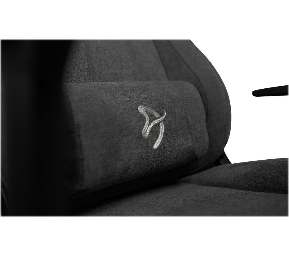 AROZZI Vernazza Soft Fabric Gaming Chair - Dark Grey image number 3 of 3