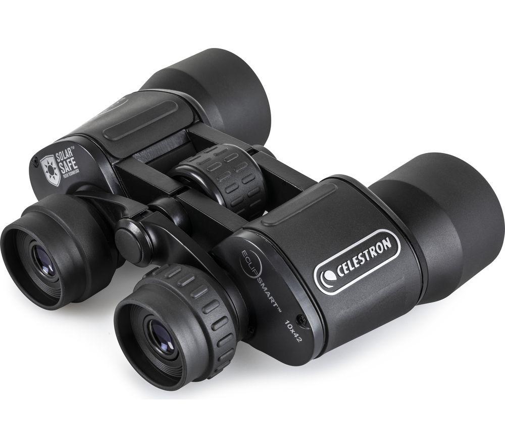CELESTRON EclipSmart 10 x 42 Solar Binoculars - Black image number 2 of 7