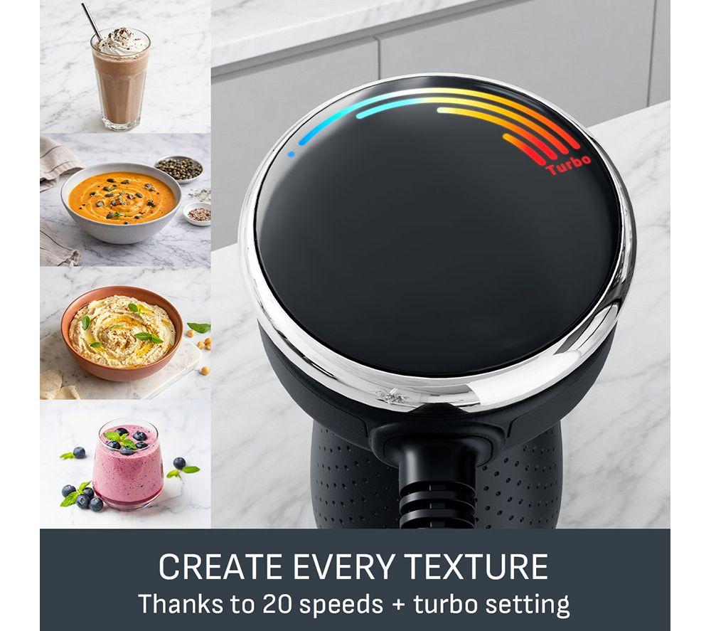 TEFAL Quickchef+ HB6718G0 Hand Blender - Black image number 4 of 9