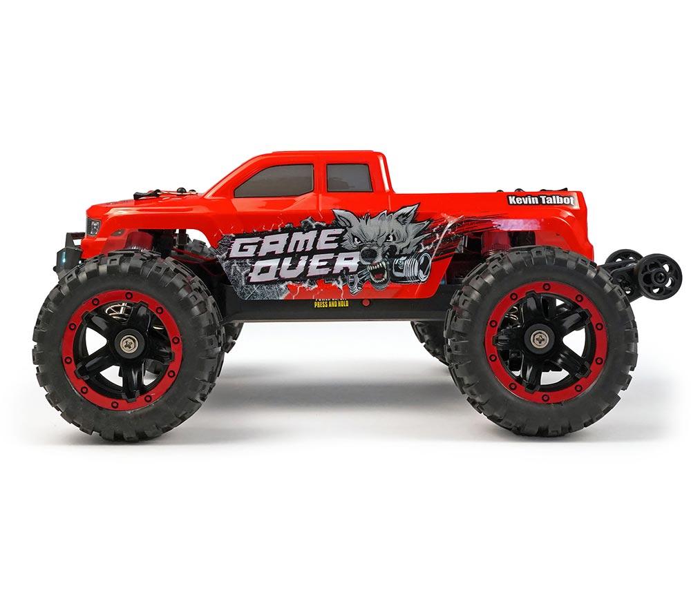 RCG MT-One Kevin Talbot Edition Brushless Electric Monster Truck - Red image number 2 of 15