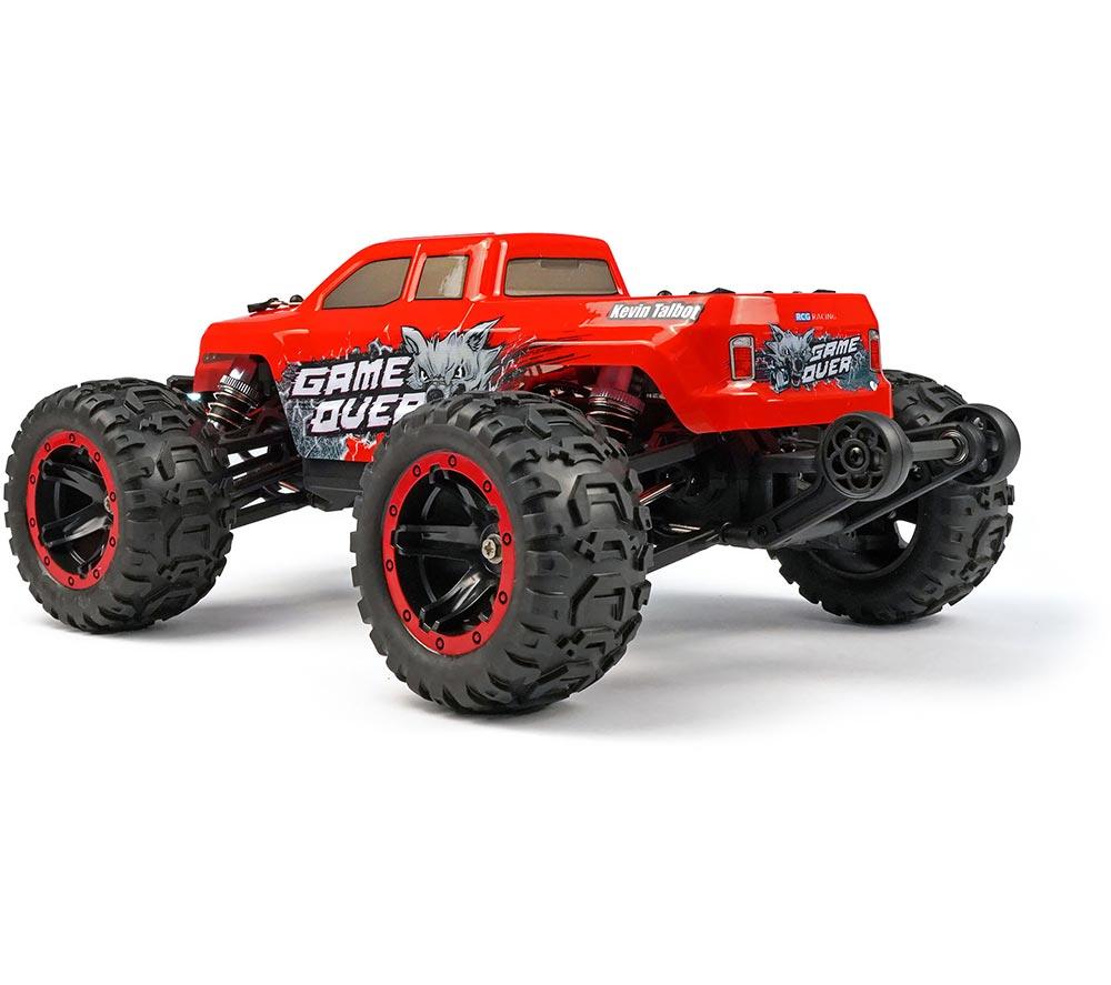 RCG MT-One Kevin Talbot Edition Brushless Electric Monster Truck - Red image number 3 of 15