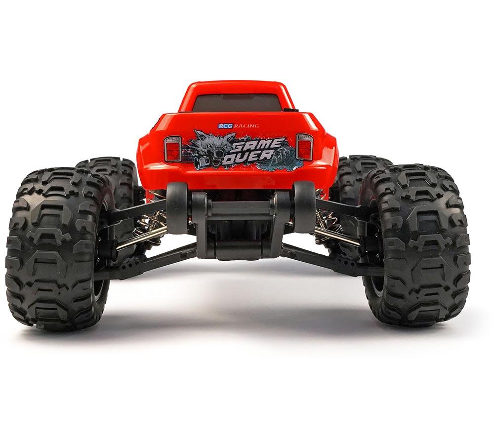 RCG MT-One Kevin Talbot Edition Brushless Electric Monster Truck - Red image number 4 of 15