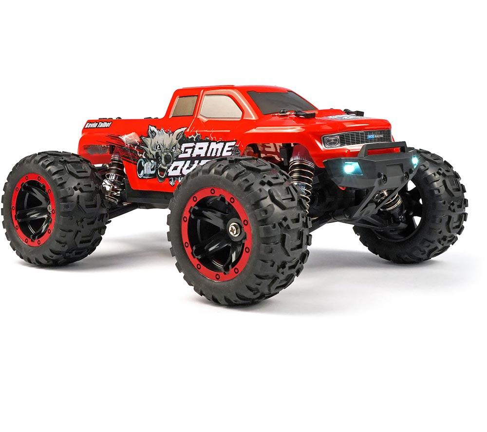 RCG MT-One Kevin Talbot Edition Brushless Electric Monster Truck - Red image number 7 of 15