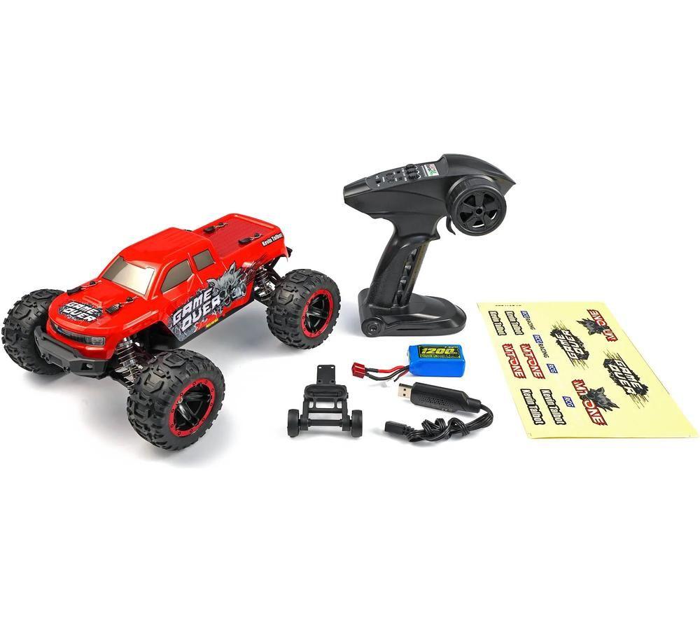 RCG MT-One Kevin Talbot Edition Brushless Electric Monster Truck - Red image number 15 of 15