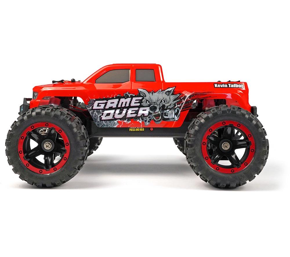 RCG MT-One Kevin Talbot Edition Brushed Electric Monster Truck - Red image number 2 of 12
