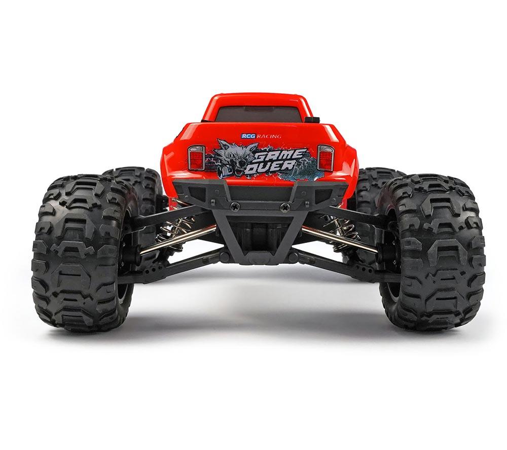 RCG MT-One Kevin Talbot Edition Brushed Electric Monster Truck - Red image number 4 of 12
