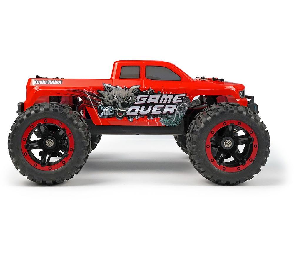 RCG MT-One Kevin Talbot Edition Brushed Electric Monster Truck - Red image number 6 of 12