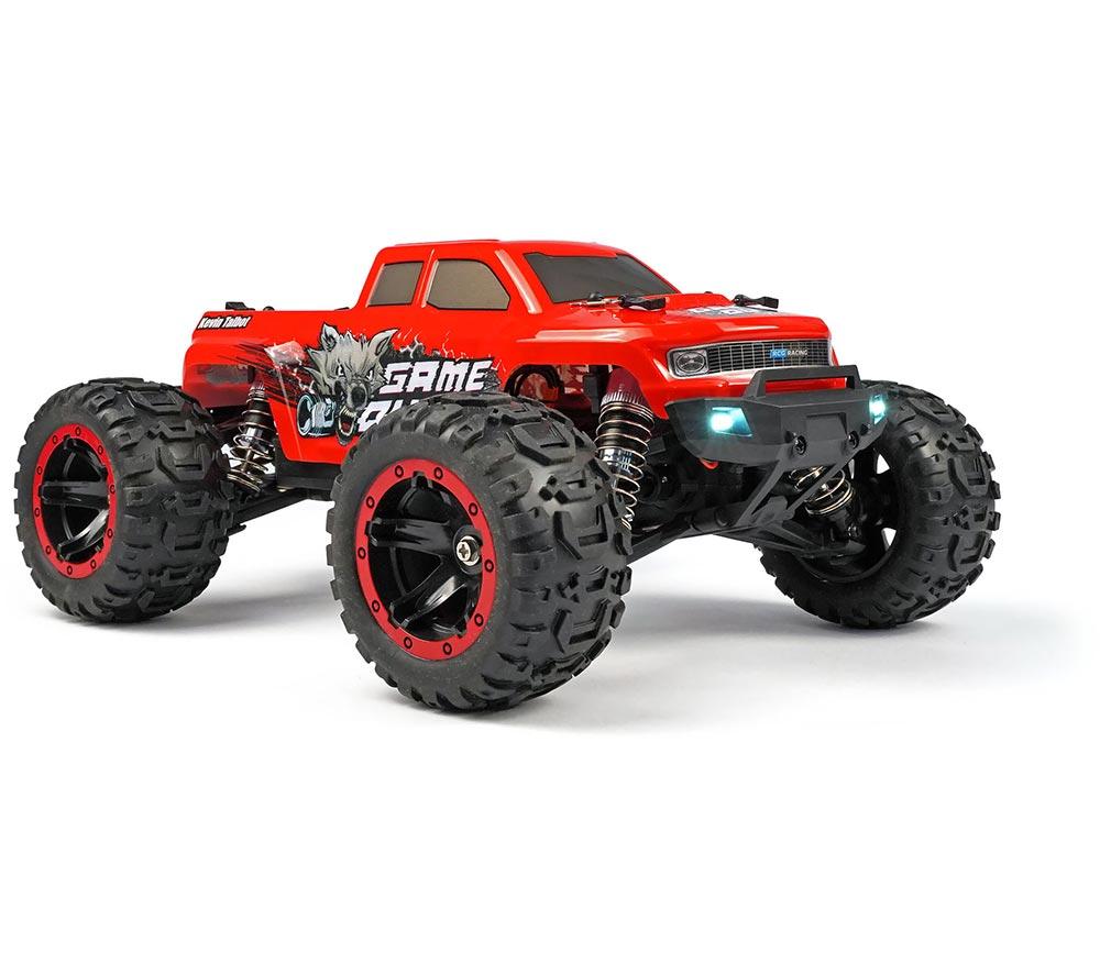 RCG MT-One Kevin Talbot Edition Brushed Electric Monster Truck - Red image number 7 of 12
