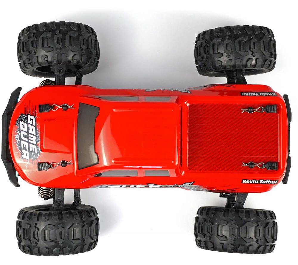 RCG MT-One Kevin Talbot Edition Brushed Electric Monster Truck - Red image number 9 of 12