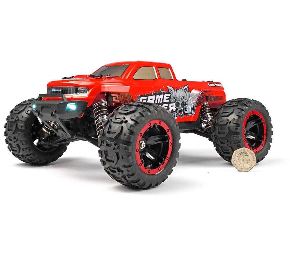 RCG MT-One Kevin Talbot Edition Brushed Electric Monster Truck - Red image number 11 of 12
